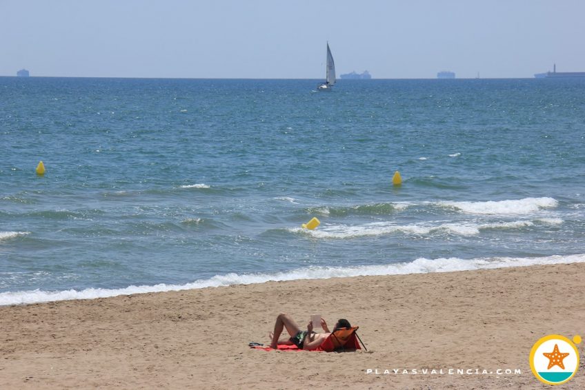 Strand von Port-Saplaya Nord|Alboraya|Valencia